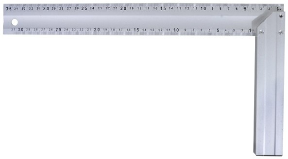 Угольник алюминиевый литой ВИХРЬ 350 мм [73/11/3/4]