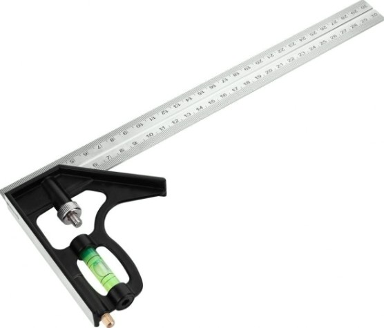 Угольник DEKO DKM300 строительный 30см, 45 90 [041-0222]