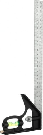 Угольник DEKO DKM300 строительный 30см, 45 90 [041-0222]