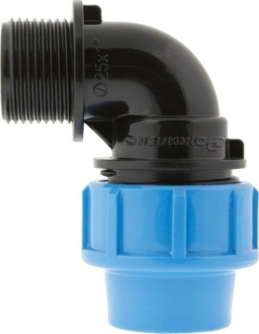 Угольник ДЖИЛЕКС 25 х 1" с наружной трубной резьбой 9273 [9273]