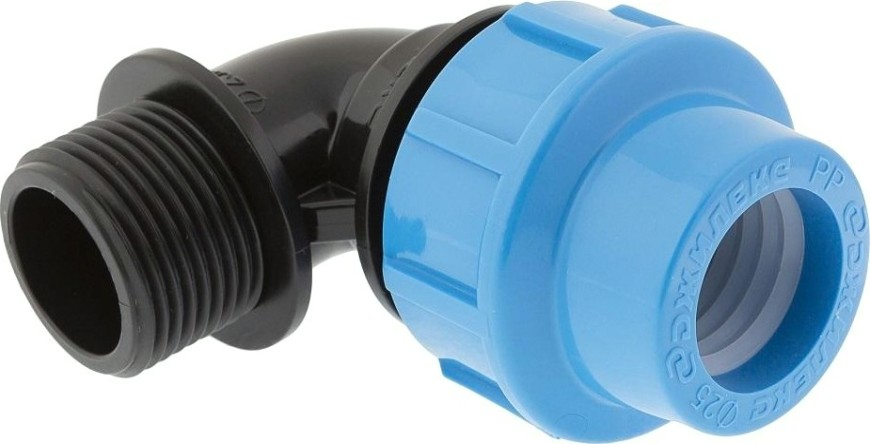 Угольник ДЖИЛЕКС 25 х 1" с наружной трубной резьбой 9273 [9273]