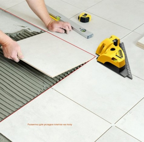 Угольник лазерный STAYER SQUARE-8 для кафеля [34928]