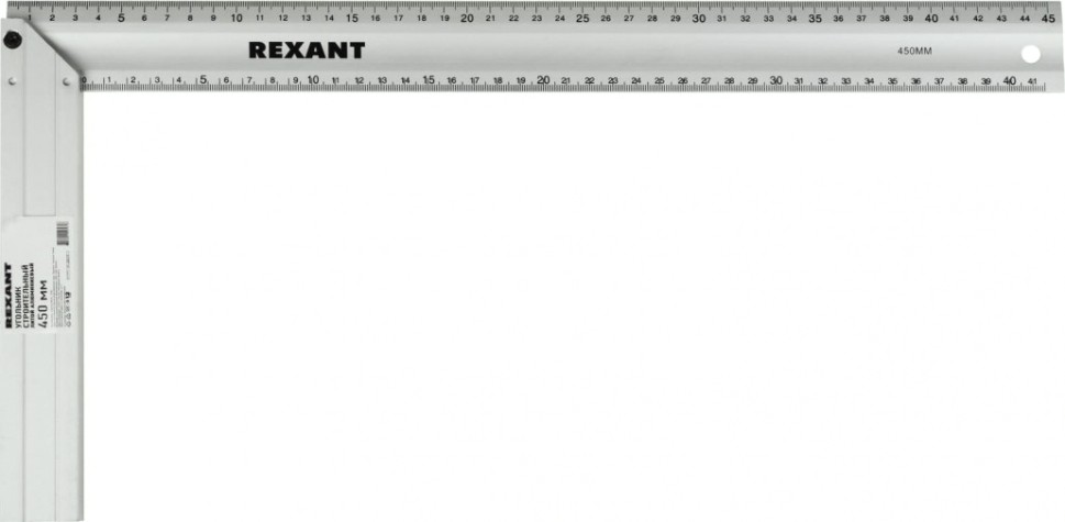 Угольник REXANT 12-9204 строительный литой алюминиевый 450 мм