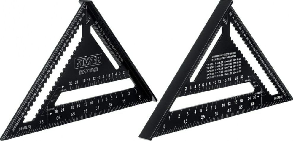 Угольник STAYER 34306-30 кровельный универсальный, 305 мм