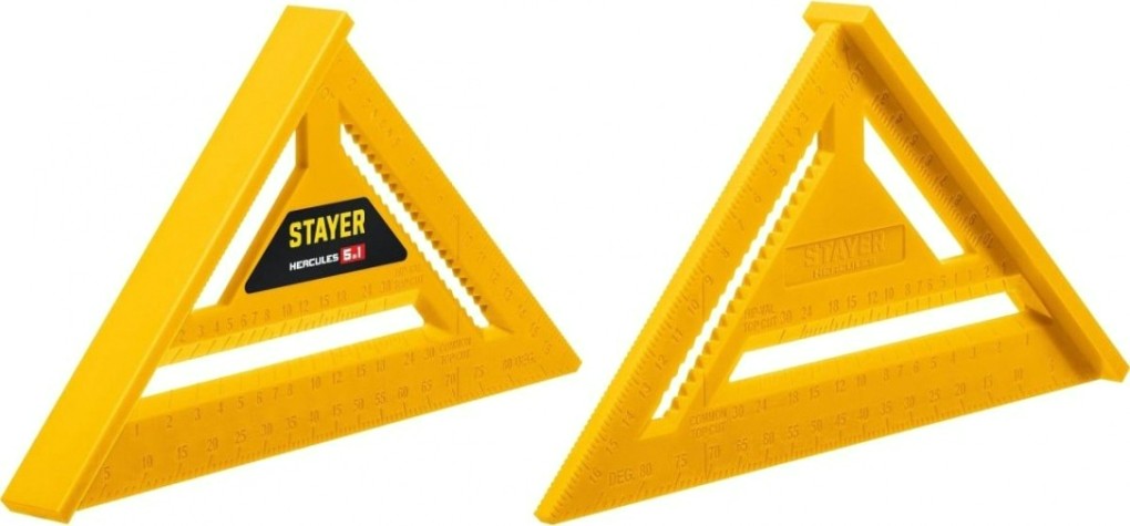 Угольник STAYER 34522-17 кровельный универсальный, 170 мм, пластиковый