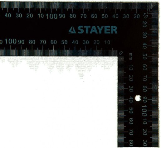 Угольник столярный STAYER "MASTER" 600 х 400 мм 3435-60 [3435-60]