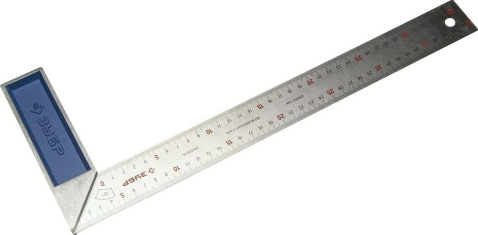 Угольник столярный ЗУБР "ЭКСПЕРТ" 400 мм 34393-40 [34393-40]