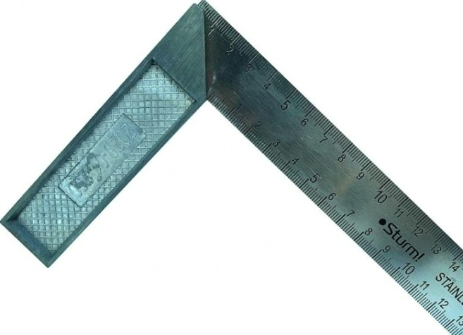 Угольник Sturm 2020-01-250 250мм стальной, оцинкованный