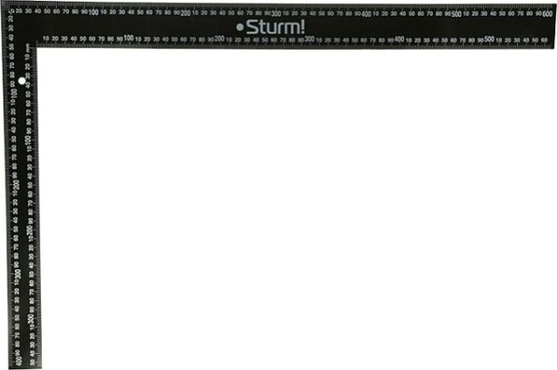 Угольник Sturm 2020-03-600 400х600 мм, цельнометаллический