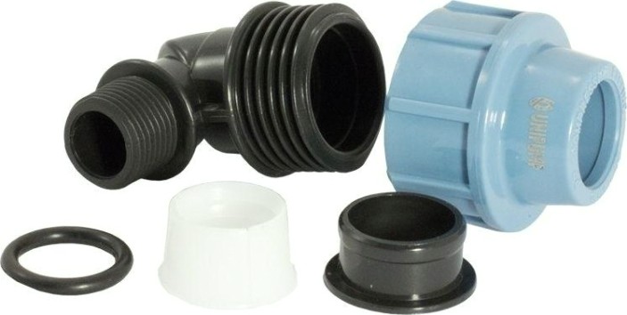 Угольник UNIPUMP 90 с нар.резьбой TM 265009 ф40 х1-1/4" [25229]