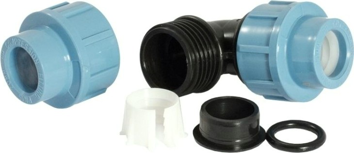 Угольник UNIPUMP 90 ТМ265002 ф32 [26451]