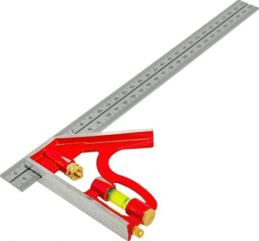 Угольник ЗУБР МАСТЕР комбинированный, 300мм [3436]