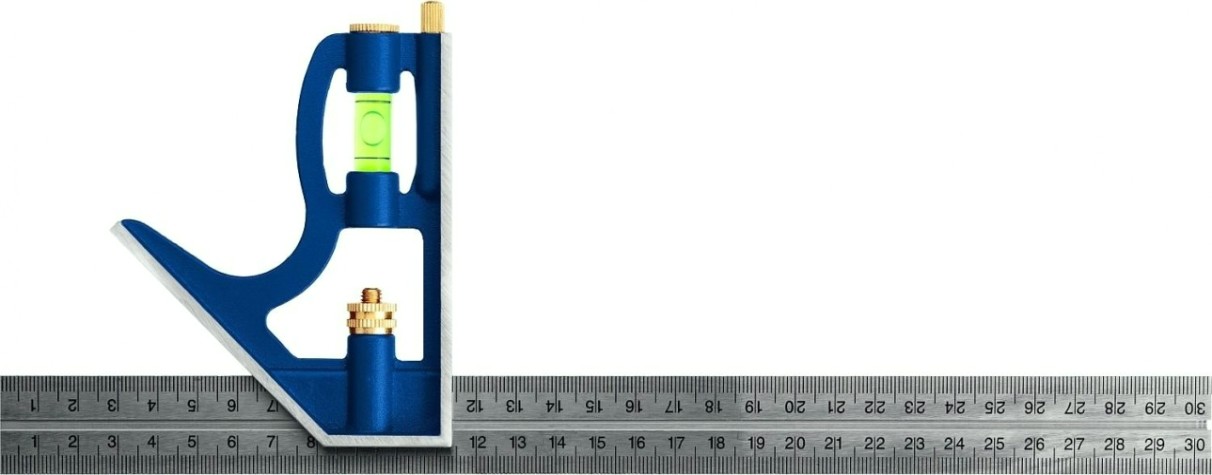 Угольник ЗУБР ПРОФЕССИОНАЛ 300 мм комбинированный многофункциональный серия [3436_z02]