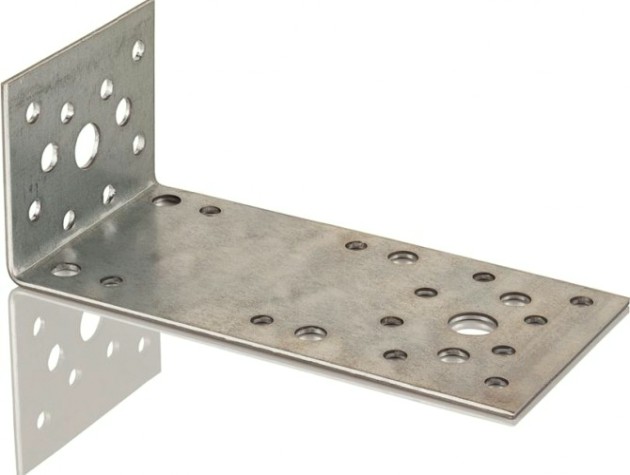 Уголок крепежный 50 х 130 х 65 ассиметричный [00000000291]