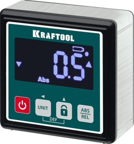 Уклономер KRAFTOOL KOMPAKT электронный, 4х90°, магнитный [34687]