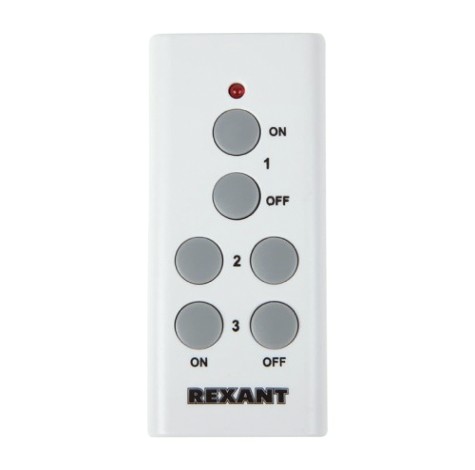 Умная розетка REXANT 10-6020 c пультом RX-001 (один пульт, одна розетка) 10A/30