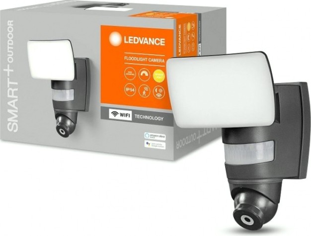 Умный прожектор Ledvance SMART outd wifi flood camera 830 dg [4058075478312]