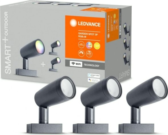 Умный трековый светильник Ledvance SMART wifi garden spot rgbw 3p dg ledv [4058075478497]