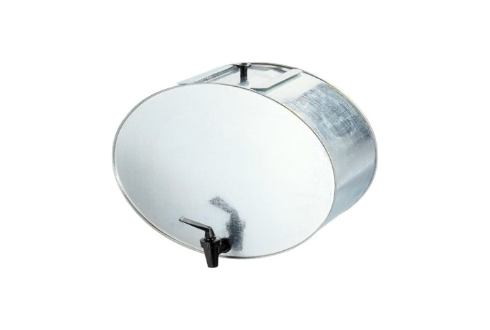 Умывальник 20 л оцинкованный, 20л с краном и крышкой [67551]