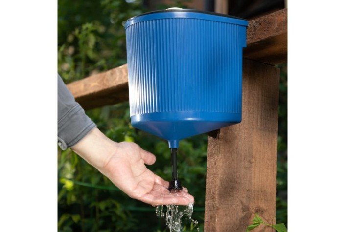 Умывальник 5 л Рукомойник пластмассовый, 5л с краном и крышкой [67561]