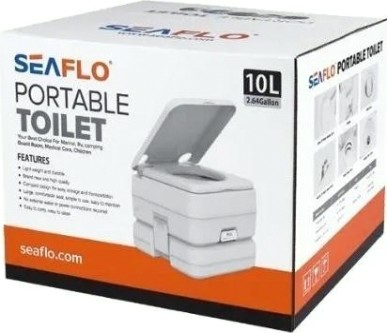 Унитаз SEAFLO переносной 10 л [SFPT-10-01]