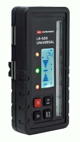 Универсальный приемник ADA LR-500 R/G для ротационных нивелиров (для зеленого и красного луча) [А00726]