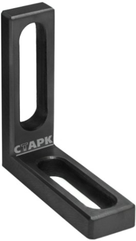 Упорный и крепежный угольник Старк-Профи L90 d16, 90х90х14 мм