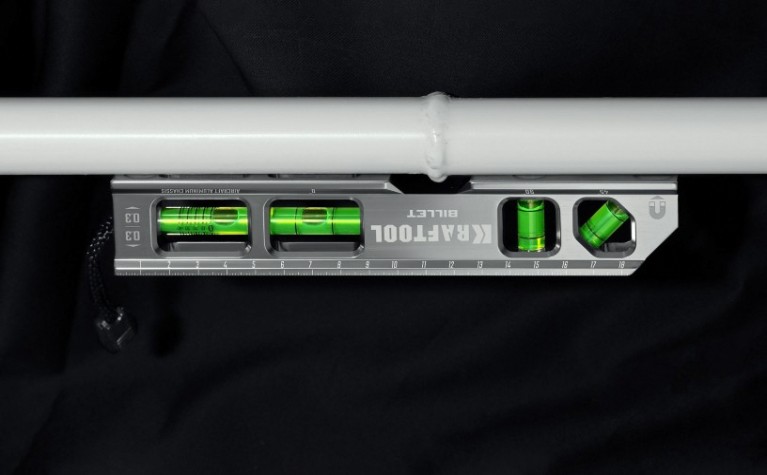 Уровень магнитный KRAFTOOL Billet брусковый 8-в-1 20 см [34790]