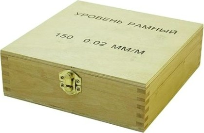 Уровень рамный ЧИЗ 250 мм 0.05 мм/м [97109]