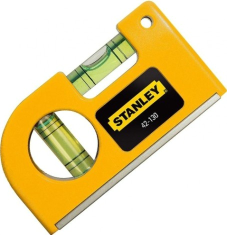 Уровень STANLEY 0-42-130 "pocket level" карманный х 2 капсулы