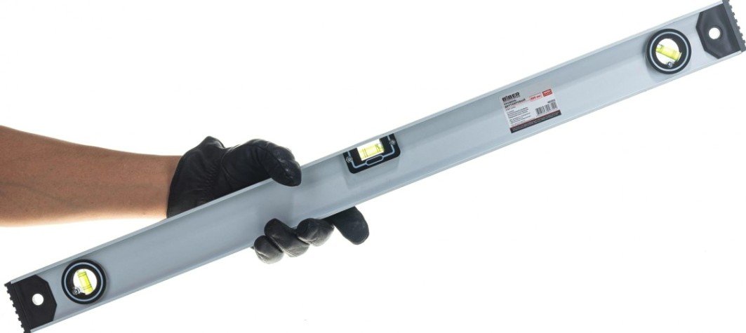 Уровень строительный Biber 40302 Профи двутавровый, ударопрочный 600мм [тов-084723]