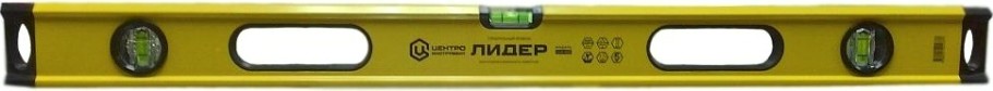 Уровень строительный ЦЕНТРОИНСТРУМЕНТ "ЛИДЕР" 600 мм Л14-600 [Л14-600]