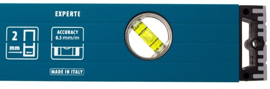 Уровень строительный GROSS 1000 мм алюминиевый, усиленный с ударопрочными заглушками, [34330]