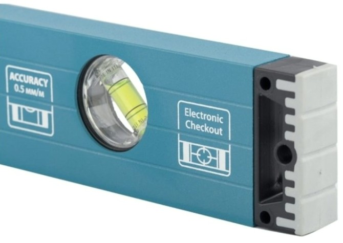 Уровень строительный GROSS 34324 алюминиевый, 400 мм, усиленный Уровень строительный GROSS 34324 алюминиевый, 400 мм, усиленный