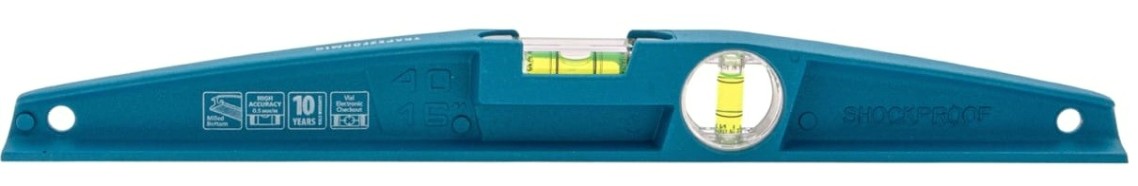 Уровень строительный GROSS 34914 литой, 400 мм Уровень строительный GROSS 34914 литой, 400 мм