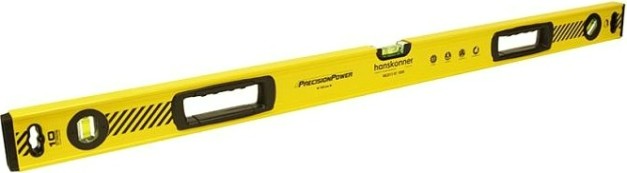 Уровень строительный HANSKONNER HK2015-01-1000 алюм. 1000мм,3 колбы, магнит