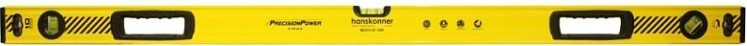 Уровень строительный HANSKONNER HK2015-01-1200 алюм. 1200мм, 3 колбы, магнит