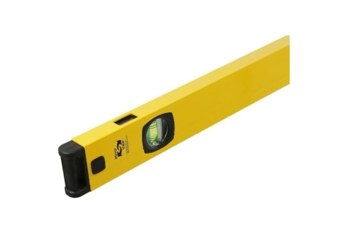 Уровень строительный HANSKONNER HK2015-02-1200 3 колбы, усилен, фрезеров., двойной обзор, 0,5мм/м