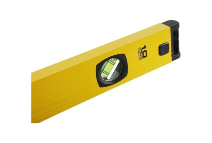 Уровень строительный HANSKONNER HK2015-02-1200 3 колбы, усилен, фрезеров., двойной обзор, 0,5мм/м