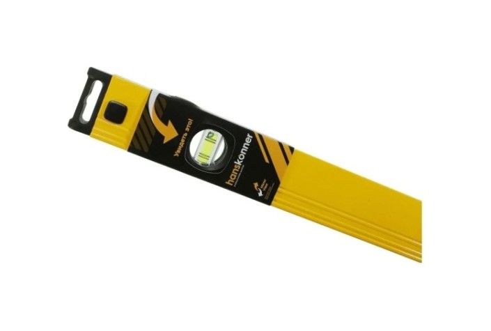 Уровень строительный HANSKONNER HK2015-02-2000 колбы,усилен,фрезеров.,двойной обзор, 0,5мм/м,