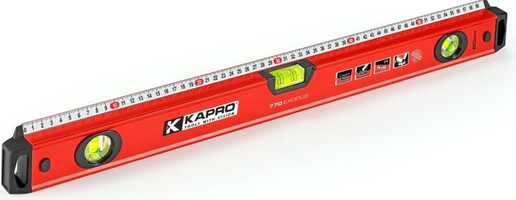 Уровень строительный KAPRO EXODUS 770-42 60 см с линейкой [770-42-60]