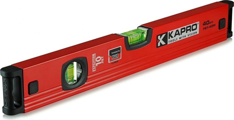Уровень строительный KAPRO STREND PRO 787-40М 40 см, магнитный [787-40-40M]