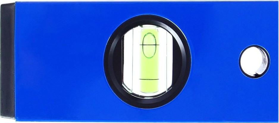 Уровень строительный Кобальт 243-042 комфорт, магнитный 400 мм, профиль 20x49 мм, 3 гла