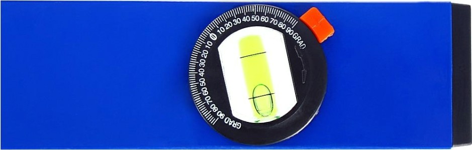 Уровень строительный Кобальт 243-066 комфорт, магнитный 800 мм, профиль 20x49 мм, 3 гла