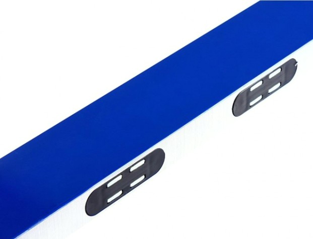 Уровень строительный Кобальт 243-073 комфорт, магнитный 1000 мм, профиль 20x49 мм, 3 гл