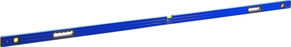 Уровень строительный Кобальт 243-134 комфорт, 2000 мм, профиль 23x59 мм, 3 глазка.