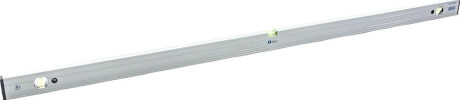 Уровень строительный Кобальт 243-257 экстра, 1500 мм, профиль 23x59 мм, 3 глазка.