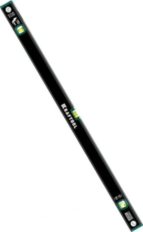 Уровень строительный KRAFTOOL 1000м мм с зеркальным глазком [34781-100]