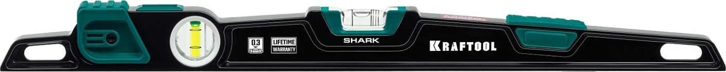 Уровень строительный KRAFTOOL 34920-60 литой a-rate control, 600 мм shark Уровень строительный KRAFTOOL 34920-60 литой a-rate control, 600 мм shark