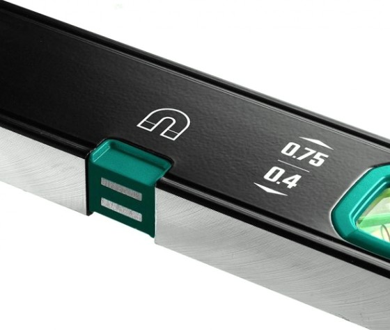 Уровень строительный KRAFTOOL 600мм магнитный с зеркальным глазком [34785-60]